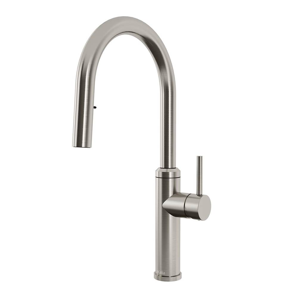 Kalia ENORA diver™ Single Handle Kitchen Faucet Pull-Down Dual Spray Stainless Steel PVD