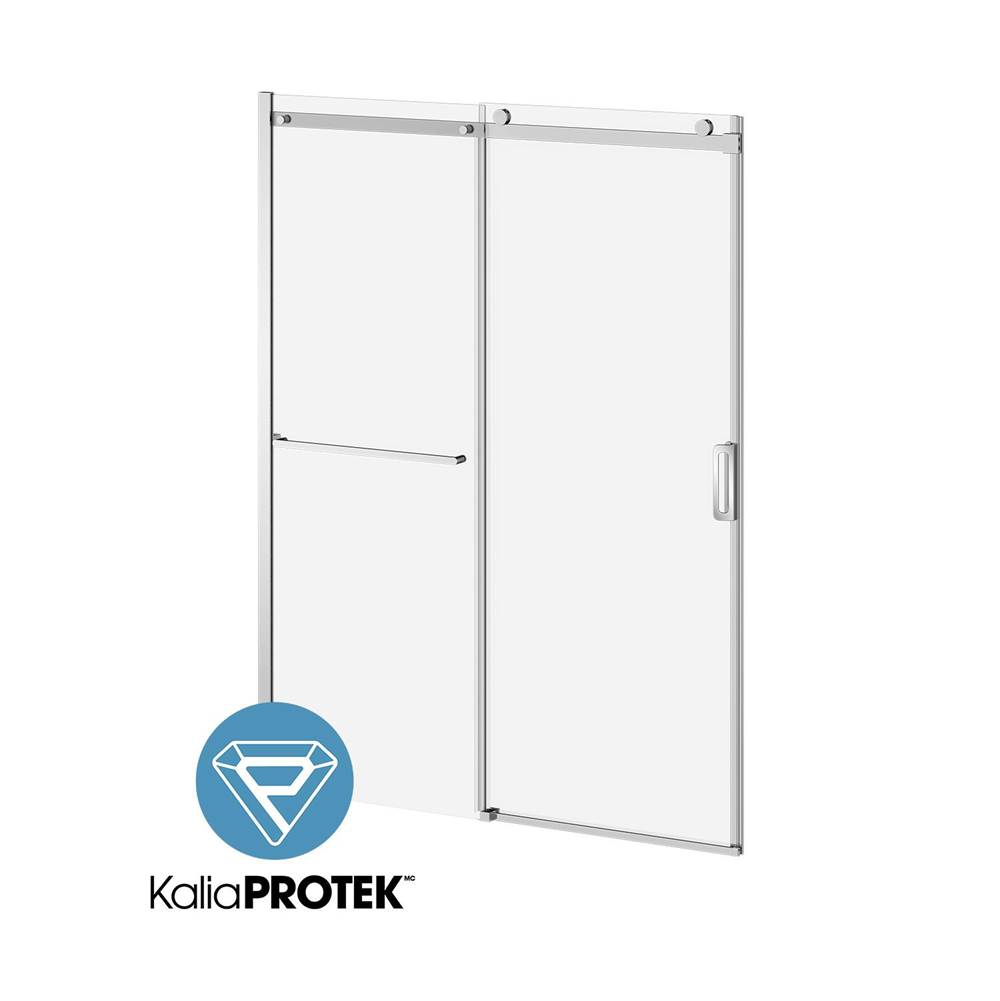 Kalia SPEC K3 - KaliaProtek protective film - 60'' x 77'' sliding shower door  towel bar - Chrome