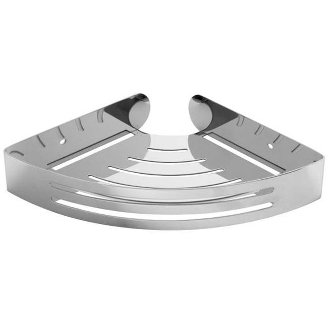 LaLoo Canada Corner Shower Caddy - Brushed Stainless