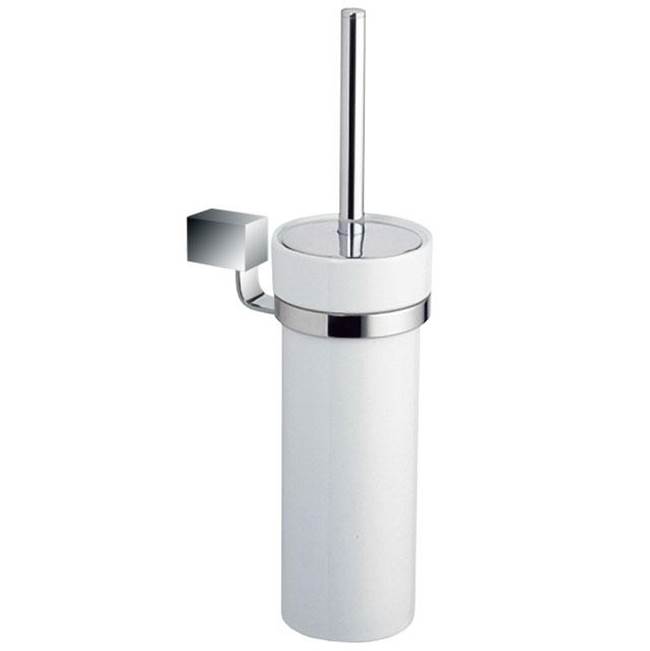 LaLoo Canada Square Wall Bracket for Toilet Brush Holder - Brushed Gold