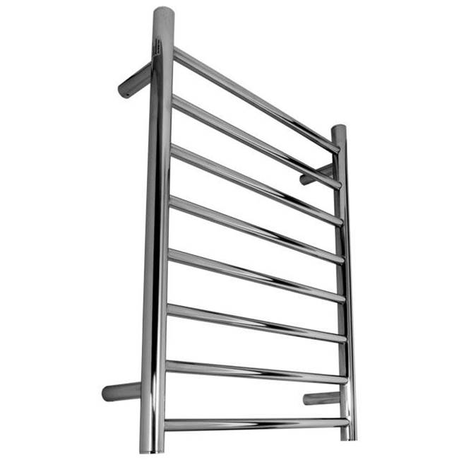 LaLoo Canada 8 Bar Towel Ladder - Round Bar - Polished Stainless