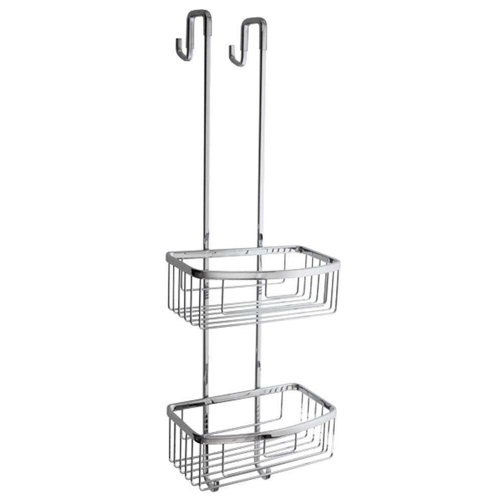 LaLoo Canada Double Wire Basket with 2 hooks - Chrome