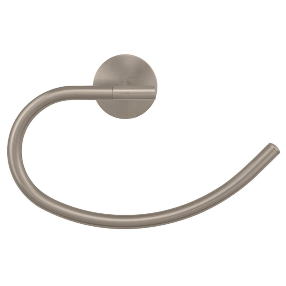 LaLoo Canada Classic-R Towel Ring - Brushed Nickel