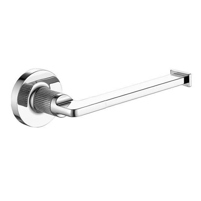LaLoo Canada Draft Paper Holder (right hand) - Chrome with White Frost