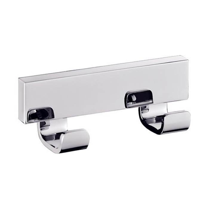 LaLoo Canada Lincoln Double Robe Hook - Brushed Gold