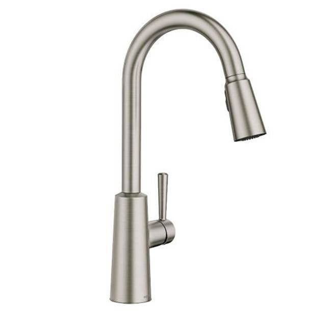 Moen Canada Riley Spot Resist Stainless One-Handle High Arc Pulldown Kitchen Faucet
