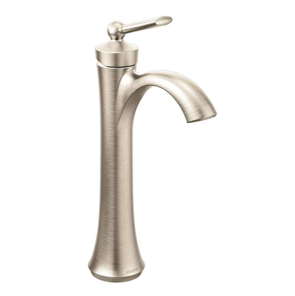 Moen Canada Wynford Brushed Nickel One-Handle High Arc Vessel Bathroom Faucet