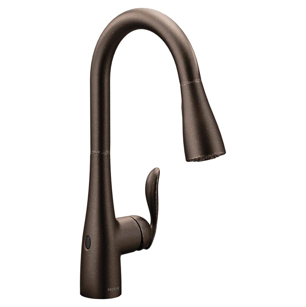 Moen Canada Arbor Oil Rubbed Bronze One-Handle High Arc Pulldown Kitchen Faucet