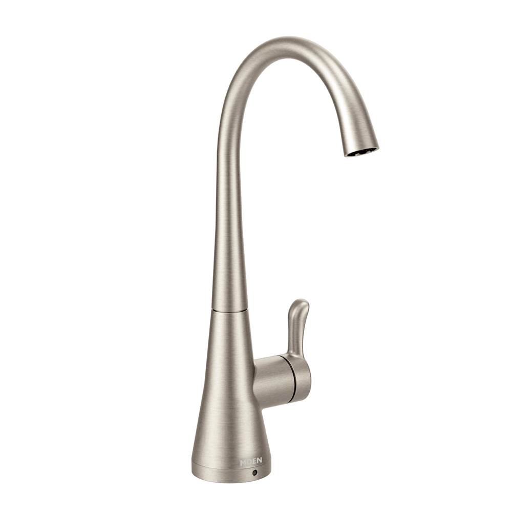 Moen Canada Sip Transitional Spot Resist Stainless One-Handle High Arc Beverage Faucet