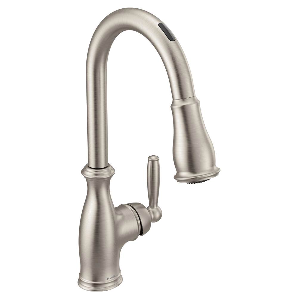 Moen Canada Brantford Spot Resist Stainless One-Handle High Arc Pulldown Kitchen Faucet