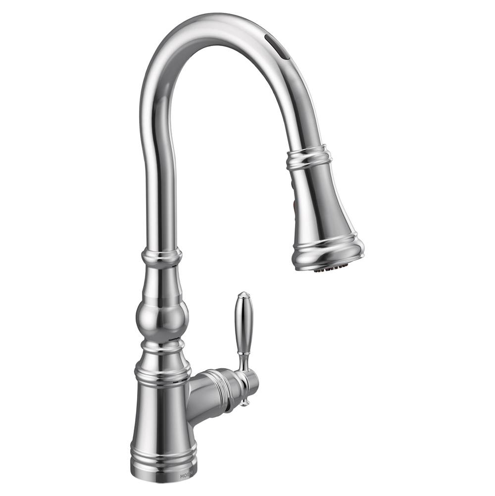 Moen Canada Weymouth Chrome One-Handle High Arc Pulldown Kitchen Faucet