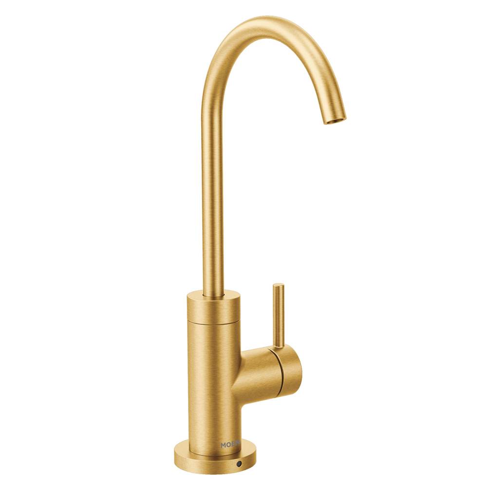 Moen Canada Sip Modern Brushed Gold One-Handle High Arc Beverage Faucet
