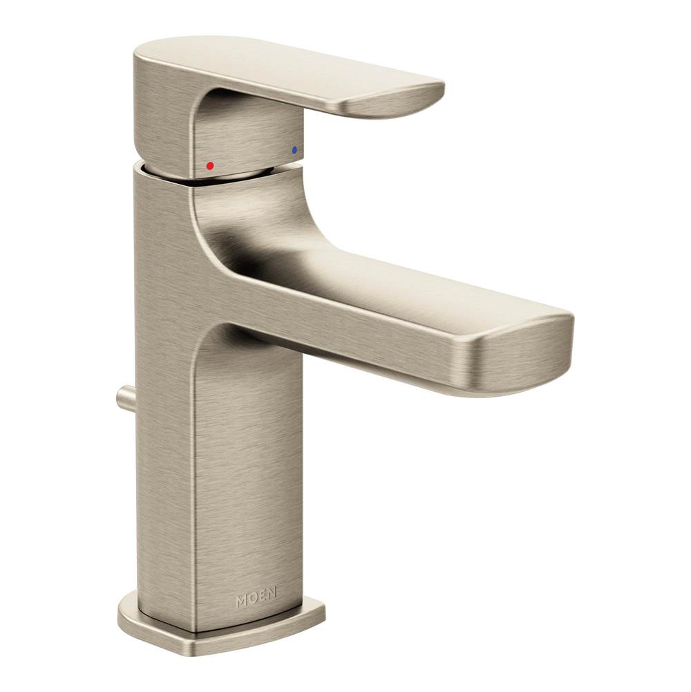 Moen Canada Rizon Brushed Nickel One-Handle Low Arc Bathroom Faucet