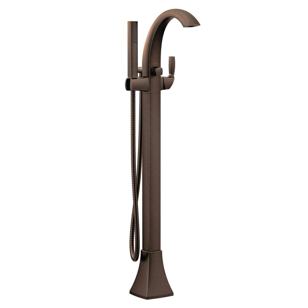 Moen Canada Voss Oil Rubbed Bronze One-Handle Tub Filler Includes Hand Shower