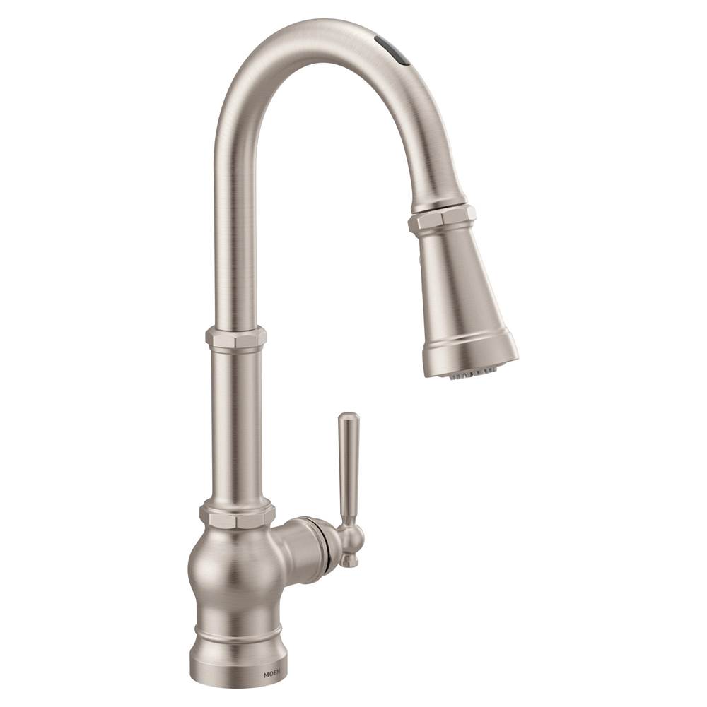 Moen Canada Paterson Spot Resist Stainless One-Handle High Arc Pulldown Kitchen Faucet