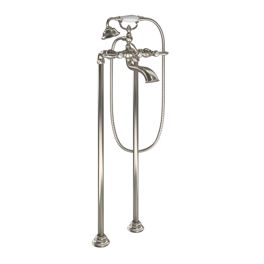 Moen Canada Weymouth Brushed Nickel Two-Handle Tub Filler Includes Hand Shower