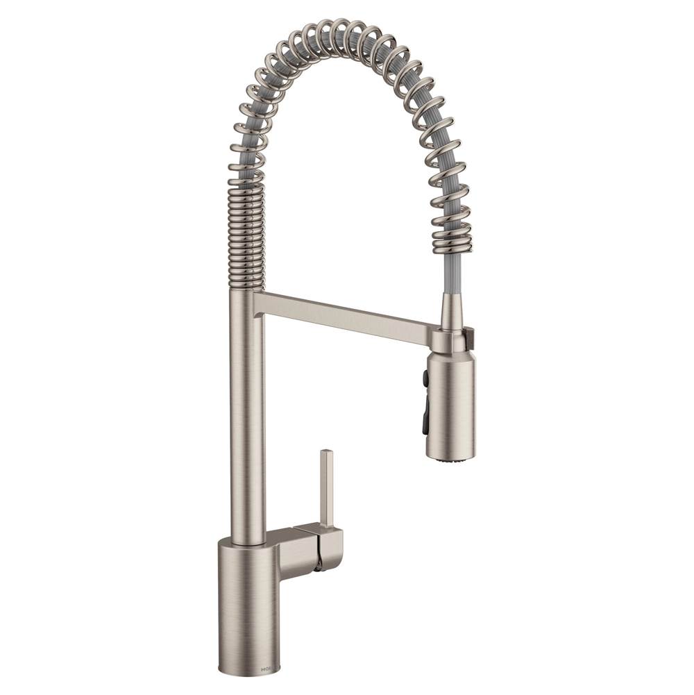Moen Canada Align Spot Resist Stainless One-Handle Pre-Rinse Spring Pulldown Kitchen Faucet