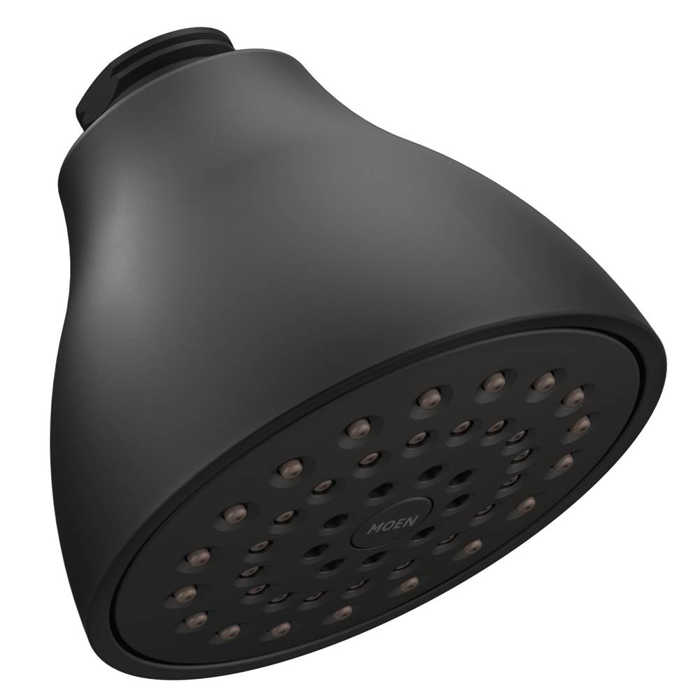 Moen Canada Matte Black One-Function 3.75'' Diameter Spray Head Eco-Performance Showerhead