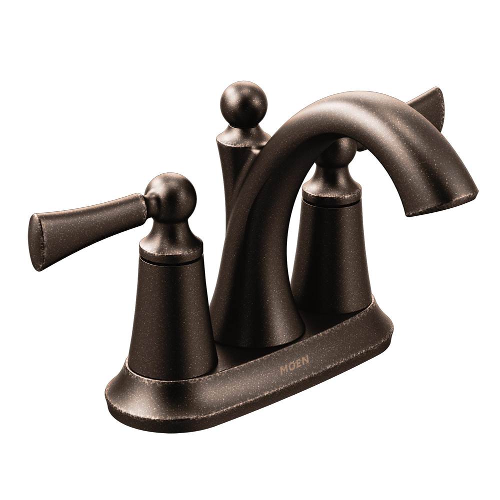 Moen Canada Wynford Oil Rubbed Bronze Two-Handle High Arc Bathroom Faucet