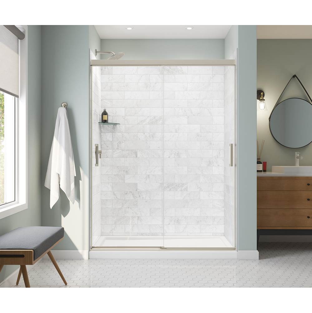 Maax Canada Incognito 76 Sliding Shower Door 56-59 x 76 in. 8mm