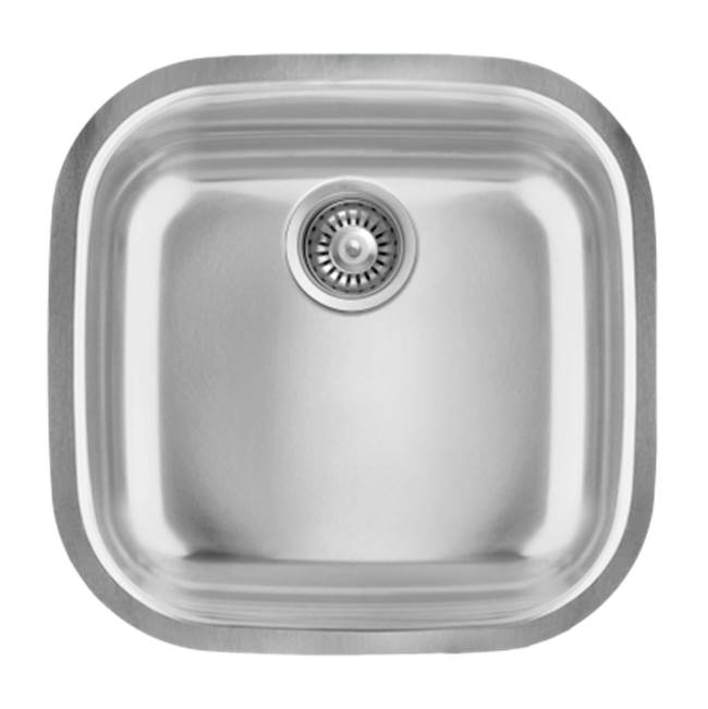 Nautika MU100UB Single Sink, 20''x20''x9'', Stainless Steel