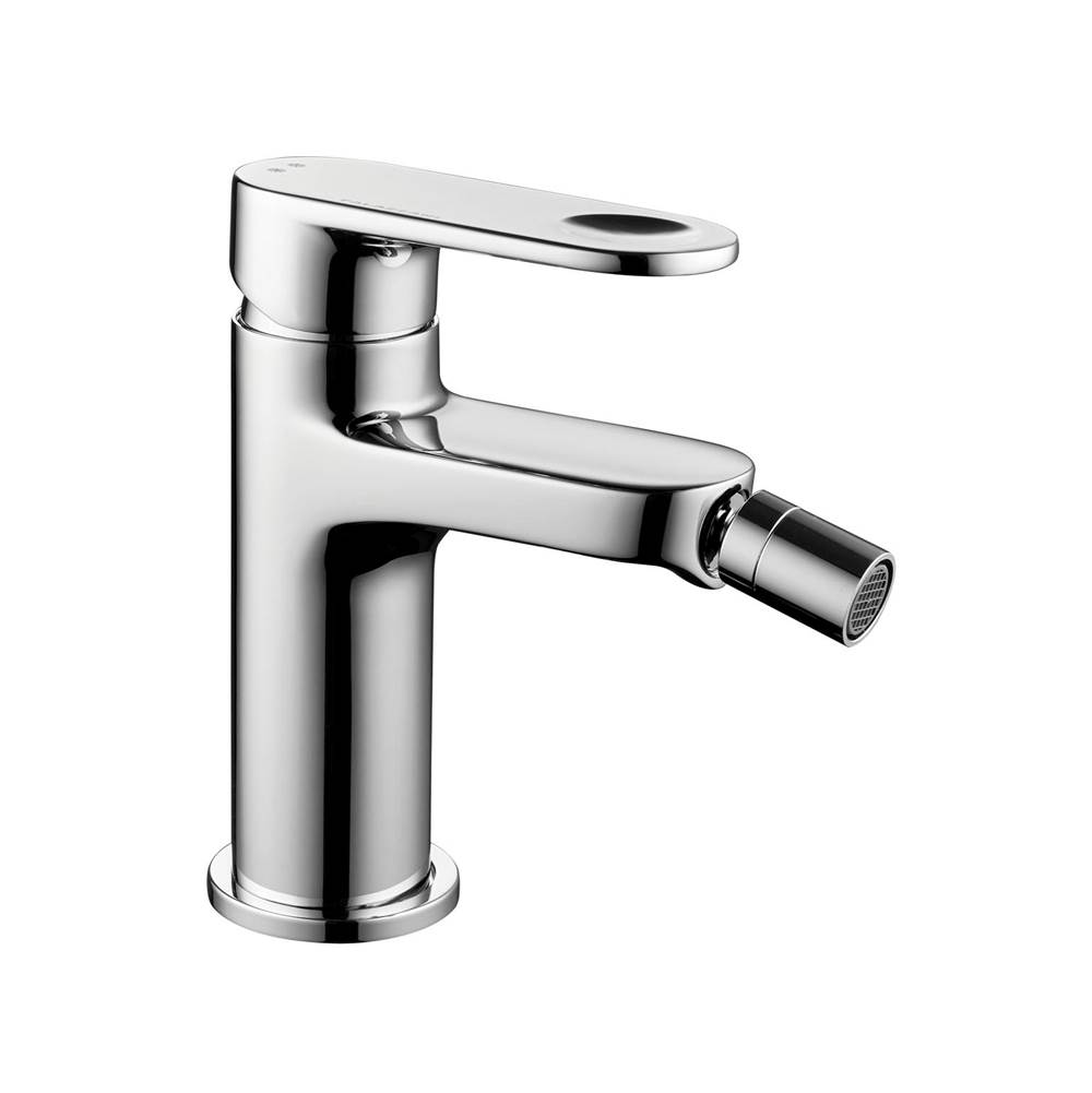 Palazzani WILD - Single lever bidet faucet with Click-Clack waste 1.25'' (Chrome)