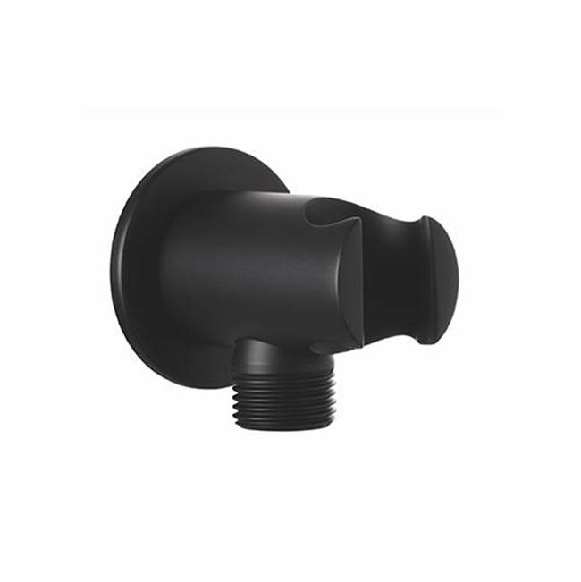 Palazzani wall support bracket, with water delivery. (MATT BLACK)