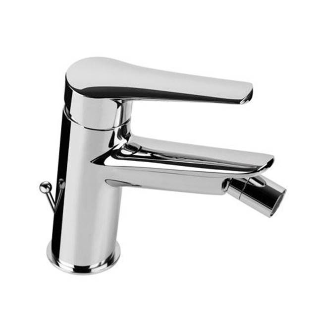 Palazzani 88 - Single lever bidet faucet with pop-up waste 1.25''(CHROME)