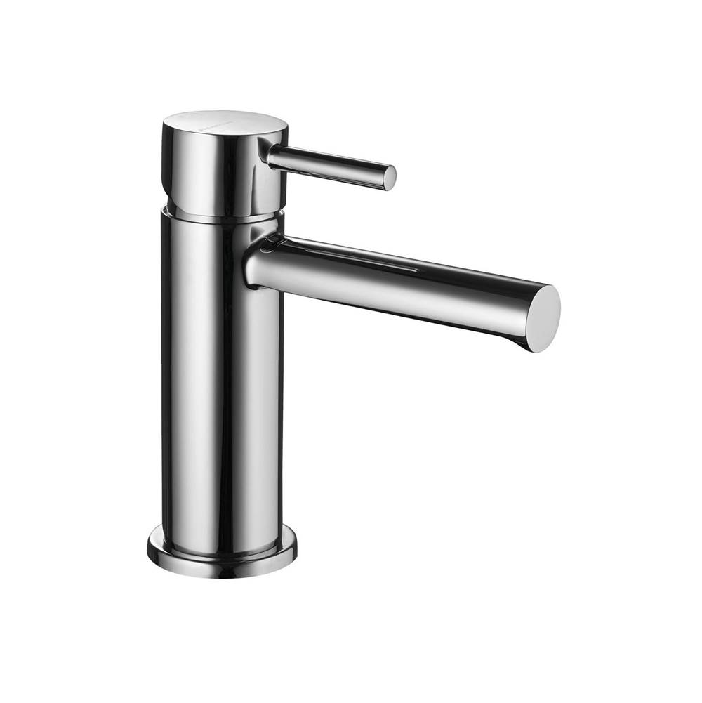 Palazzani DIGIT 3 - Single lever lavatory faucet with Click-Clack waste 1.25'' with tail piece (Chrome). Max flow: 1.5 gal/min