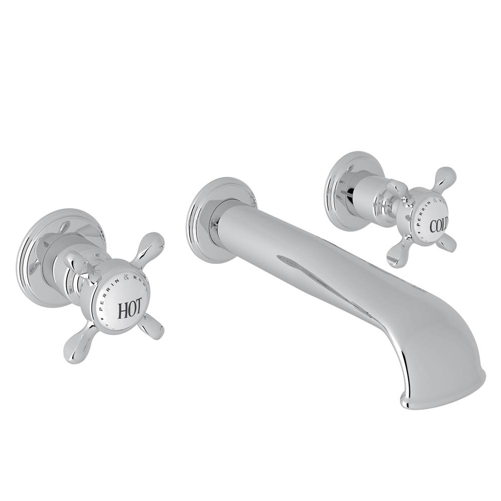 Perrin & Rowe Edwardian™ Wall Mount Lavatory Faucet With U-Spout