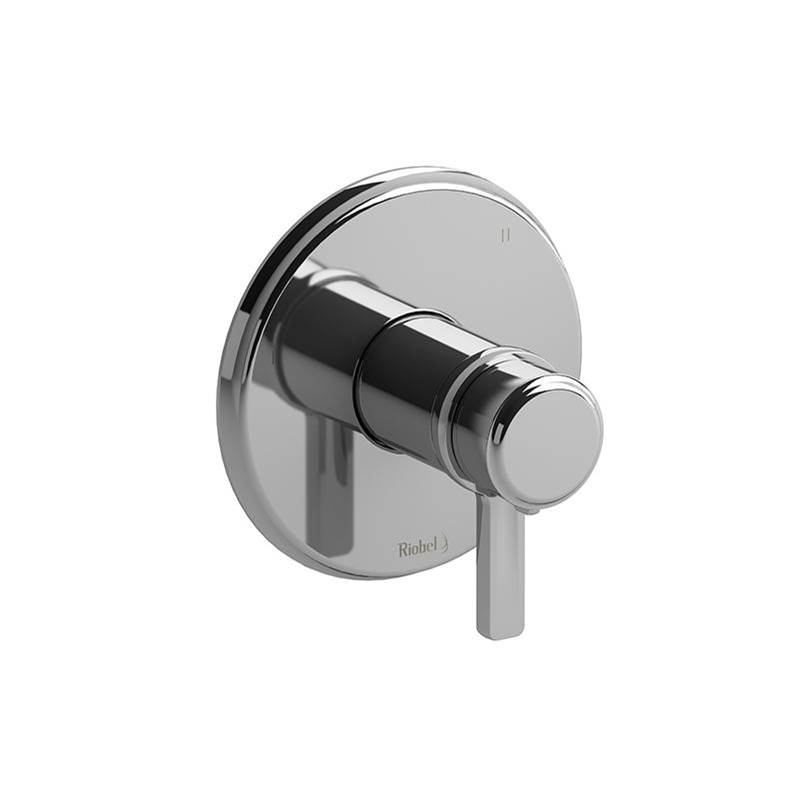 Riobel 3-way no share Type T/P (thermostatic/pressure balance) coaxial complete valve