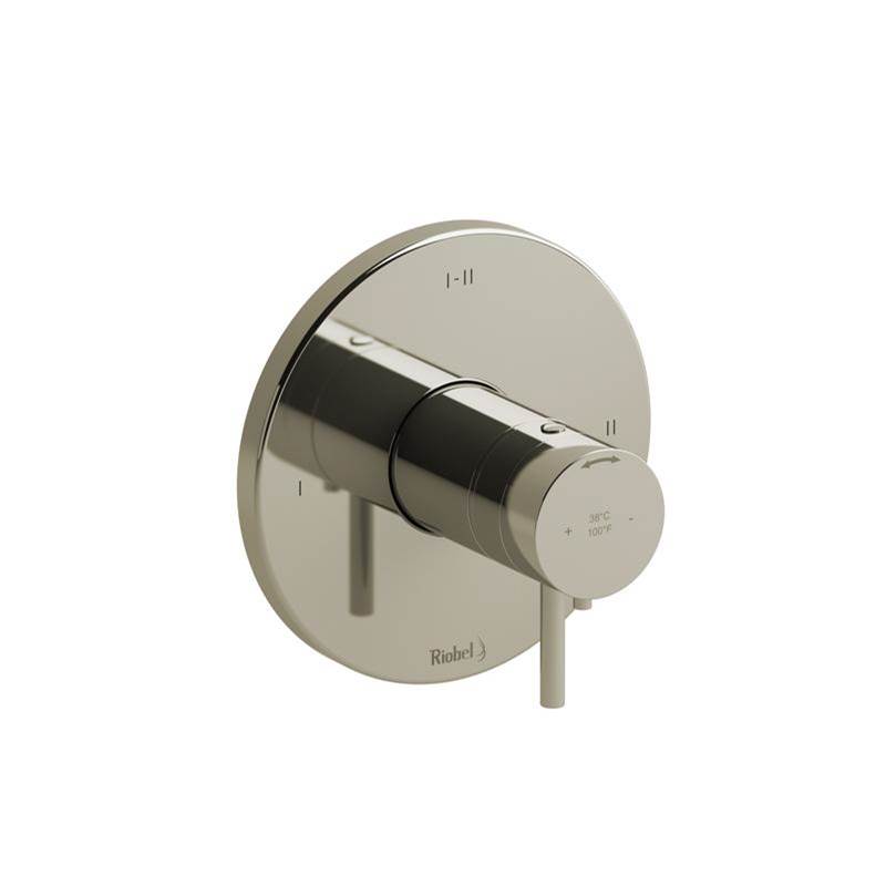 Riobel 2-way Type T/P (thermostatic/pressure balance) coaxial complete valve