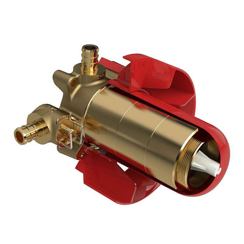 Riobel Pro 2-way Type T/P (thermostatic/pressure balance) valve rough PEX