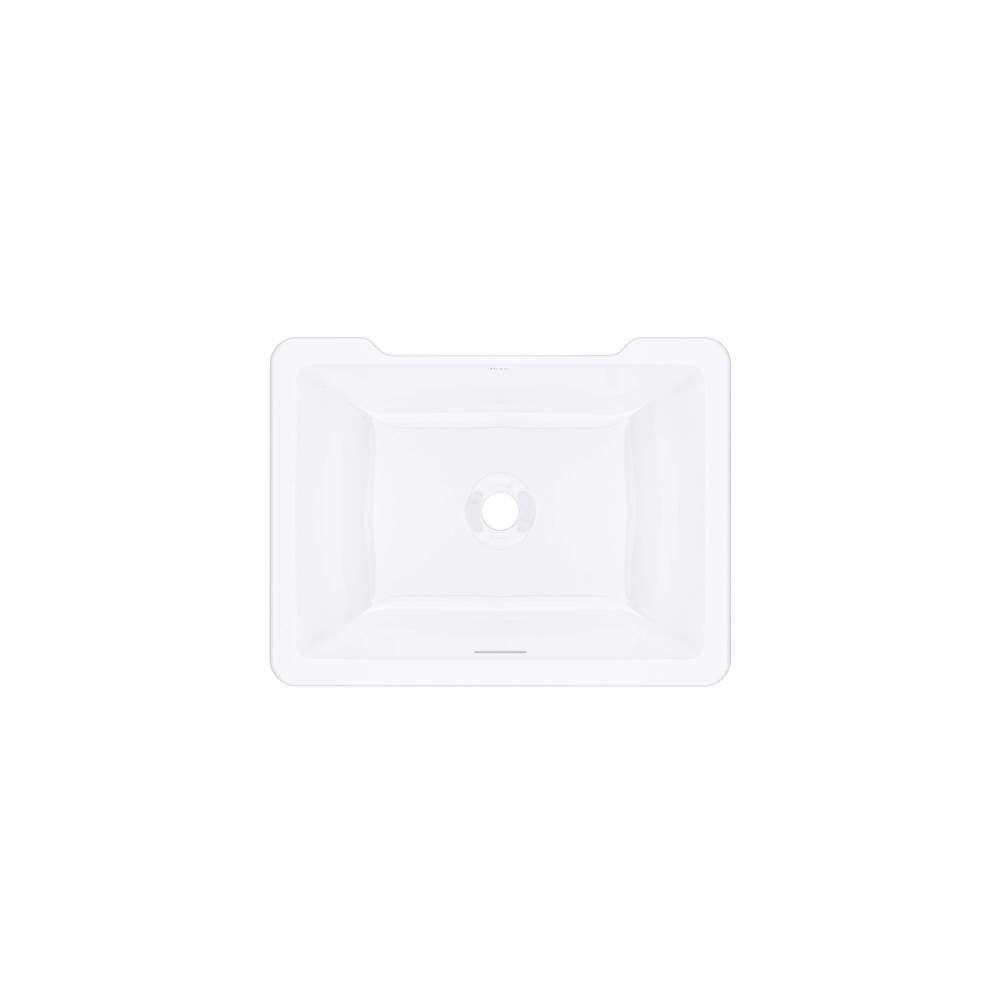 Rohl Canada Lavabo rectangulaire sous comptoir Eirene™ 20'' x 15''