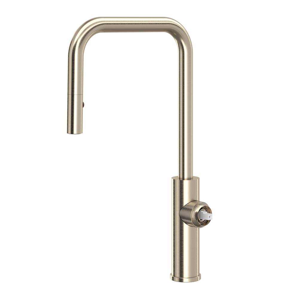 Rohl Canada Eclissi™ Pull-Down Kitchen Faucet with U-Spout - Less Handle
