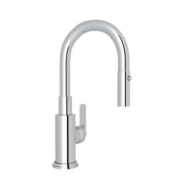 Rohl Canada Lombardia® Pull-Down Bar/Food Prep Kitchen Faucet