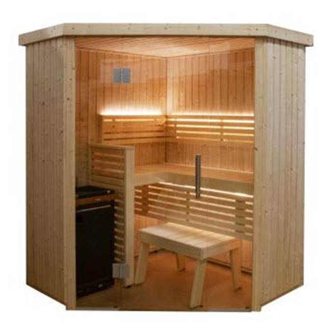 ThermaSol 4 Person Indoor Corner Sauna