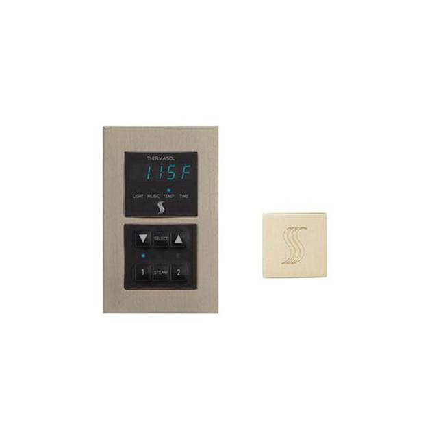 ThermaSol Signature Series Control and Steam Head Kit Square