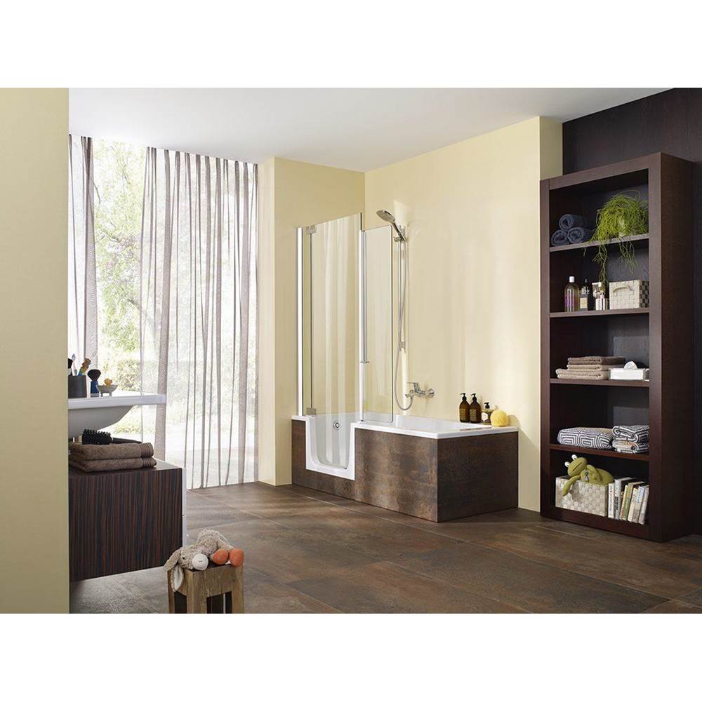 Zitta Canada Duett 63 Right Corner Kit For Ceramic With Shower Door